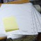 Separatoare 1-10 file pentru dosare albe A4 #han