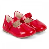 Balerini Bibi Anjos Mini Rosii 22 EU, Rosu, BIBI Shoes