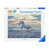 Cumpara ieftin Puzzle Ravensburger - Cal pe plaja, 500 piese
