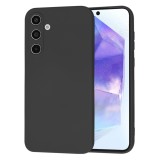 Husa silicon Samsung Galaxy A55 5G Techsuit SoftFlex, negru