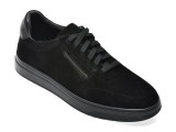 Pantofi sport GRYXX negri, BF640, din piele intoarsa