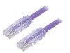 Patch cord CAT6 UTP LSZH Violet 2m