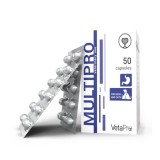 VETAPRO MULTIPRO 50CAPS CUT SUPORT GASTROINTESTINAL CAINI SI PISICI