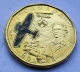 116. Moneda Canada 1 dollar 2023 (Honouring Elsie MacGill - Color), America de Nord