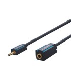 Cablu prelungitor audio Profesional Jack 3.5 mm 5m mama-tata stereo
