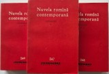 Nuvela Rom&acirc;nă Contemporană - Set 3 Volume - Cărți Noi &amp; Anticariat - Stare Bună/Foarte Bună