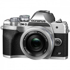 Aparat foto Mirrorless Olympus E-M10 Mark IV Body Silver foto