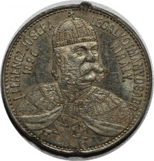 Medalie Franz Iosef 1896 - ARPAD A HONALAPITO (lipsa agatatoare) foto
