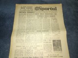 ZIARUL SPORTUL 27 NOIEMBRIE 1984