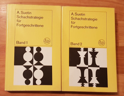 Schachstrategie fur Fortgeschrittene de A. Suetin (2 vol.) foto