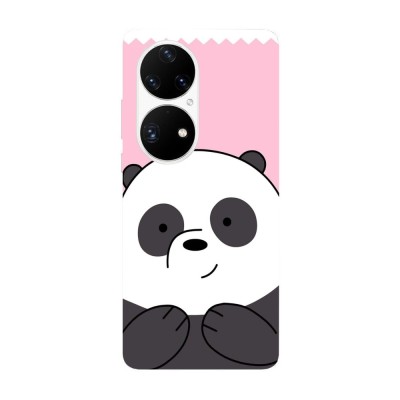 Husa compatibila cu Huawei P50 model Sweet panda We Bare Bears, Silicon, TPU, Viceversa foto