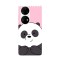 Husa compatibila cu Huawei P50 model Sweet panda We Bare Bears, Silicon, TPU, Viceversa