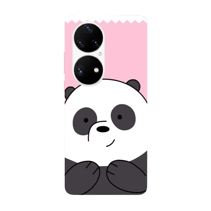 Husa compatibila cu Huawei P50 model Sweet panda We Bare Bears, Silicon, TPU, Viceversa