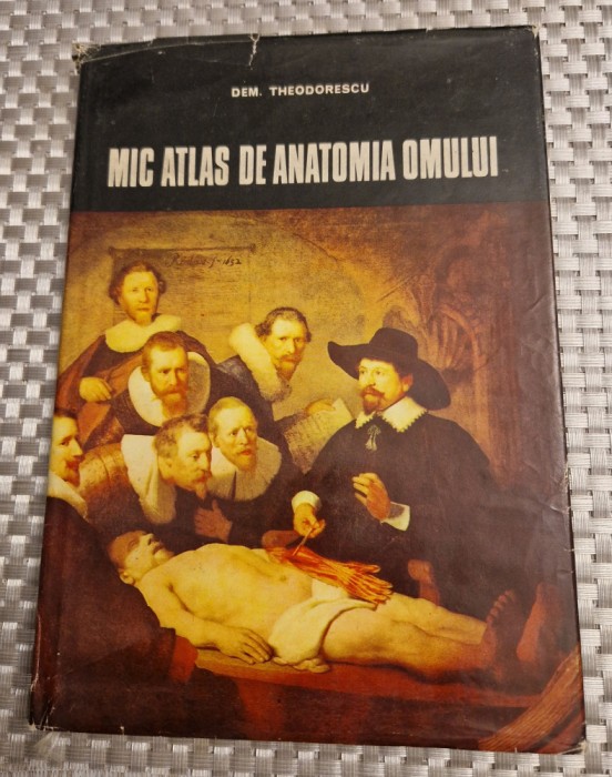 Mic atlas de anatomia omului Dem. Theodorescu