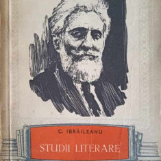 STUDII LITERARE-GARABET IBRAILEANU