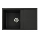 Chiuveta de bucatarie Elefant Premium Selena Negru metalic 785x495mm Innovative ReliableTools