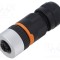 Conector M12 3 pini mamă drept IP67 pe cablu aurit LAPP 250V