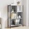 vidaXL Bibliotecă, gri sonoma, 72x28x109 cm, lemn prelucrat 838886