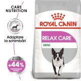 Royal Canin Mini Relax Care hrana uscata caini, pentru adaptarea la medii in schimbare, 1 kg