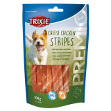 Trixie PREMIO Cheese Chicken Stripes, pui și br&acirc;nză 100 g