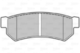 VALEO 301343 FIRST set placute frana,frana disc