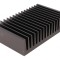 Radiator cu aripioare negru 100x160x40mm