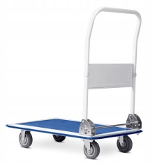 Carucior pliabil platforma de transport pentru depozit sarcina maxima de 150 kg foto