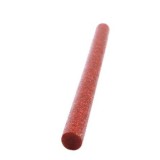 Baton silicon cu sclipici 7mm 20cm - Rosu