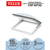 Fereastra acoperis terasa VELUX CXP 0473Q acces acoperis, cu deschidere manuala, 2 sticle