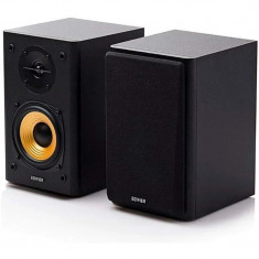 BOXE EDIFIER 2.0 RMS: 24W (2 x 12W) volum bass 220V alimentare black R1000T4-BK