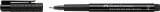 PITT ARTIST PEN FUDE HARD FH NEGRU FABER-CASTELL