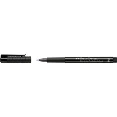 PITT ARTIST PEN FUDE HARD FH NEGRU FABER-CASTELL