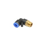 Mufa rapida cot din plastic cu filet metalic M12 pentru fi 6