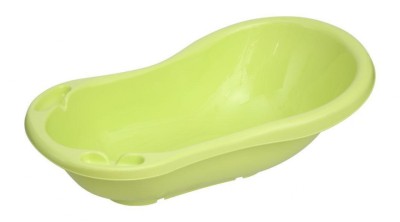 Cadita bebe 84 cm, Green foto