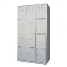 VESTIAR METALIC CU 12 USI fara accesorii, 889x450x1800 mm (LxlxH), ECO+