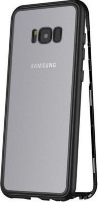 Husa de protectie Soho pentru Samsung Galaxy S8 Plus, Negru-Transparent foto