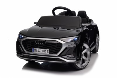 Masinuta electrica pentru copii, licenta Audi SQ8 70W 12V echipare premium, neagra foto