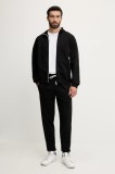 EA7 Emporio Armani trening din bumbac culoarea negru, AF12681.7M000206