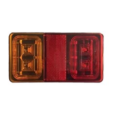 Lampa stop spate cu 4 functii Kamar 16LED 150x80mm 12/24V 1buc Garage AutoRide