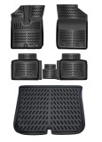 Set covorase tavita interior + tavita portbagaj pt Dacia Spring din cauciuc, Oem