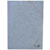 Mapă Carton Office Style, Elastic, Gri, Dimensiuni 25.5x34.5 cm, Oem