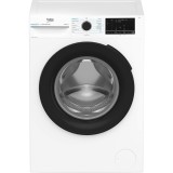 Masina de spalat rufe Beko BM3WFU410415WB, 10 kg, 1400 rpm, Clasa A, Motor ProSmart Inverter, EnergySpin, ColdWash, SteamCure, Alb