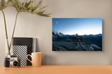 Tablou Canvas, Peisaj Alpin, , Multicolor, 39 x 26 cm, CMCLASS