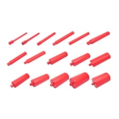 Set de burghie cu miez diamantat (140218-140233) 160535 foto