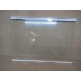 Polita, raft sticla Combina frigorifica Beko RCNA 365E20ZXP 49x35cm