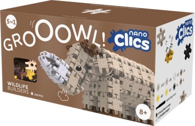 Nano Clics Pentru construit animale salbatice 250 piese, Clicformers foto
