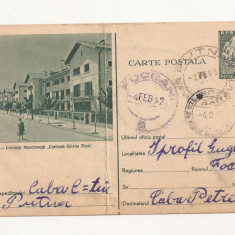 RF25 -Carte Postala- Bucuresti, Cartierul Grivita Rosie, circulata 1957