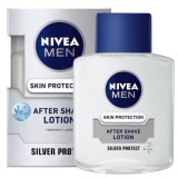 Lotiune dupa ras Nivea Men Silver Protect, 100ml