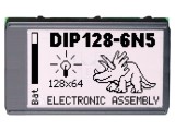 Afișaj LCD Grafic 128x64 LED Alb 75x45.8mm