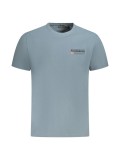 Cumpara ieftin Tricou barbati, cu mini imprimeu, Regular fit, Gri inchis, S
